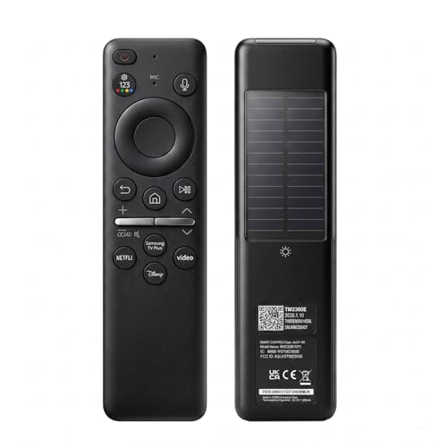 Rechargeable Voice Remote Control for Samsung Smart TVs